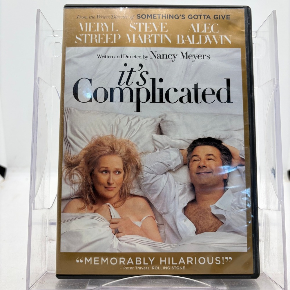 Its Complicated DVD Meryl Streep Steve Martin Alec Baldwin Nancy Meyers Romcom